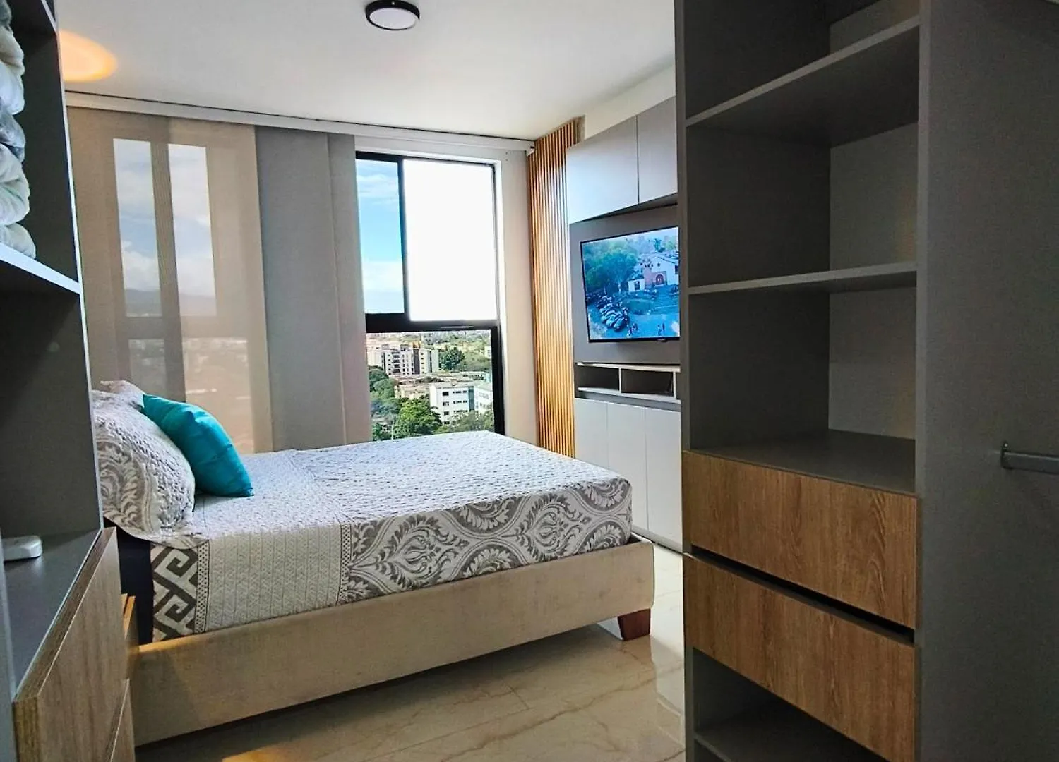 公寓 Cali - Apartaestudios Edificio Miro Living 哥伦比亚