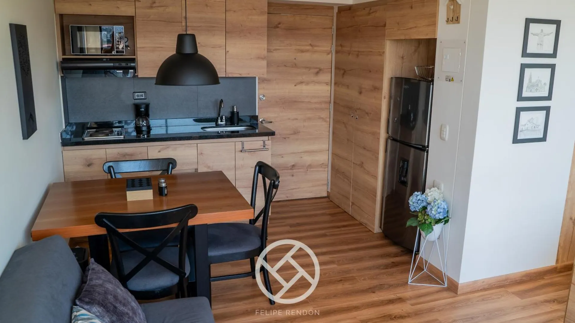 Cali - Apartaestudios Edificio Miro Living 0*,