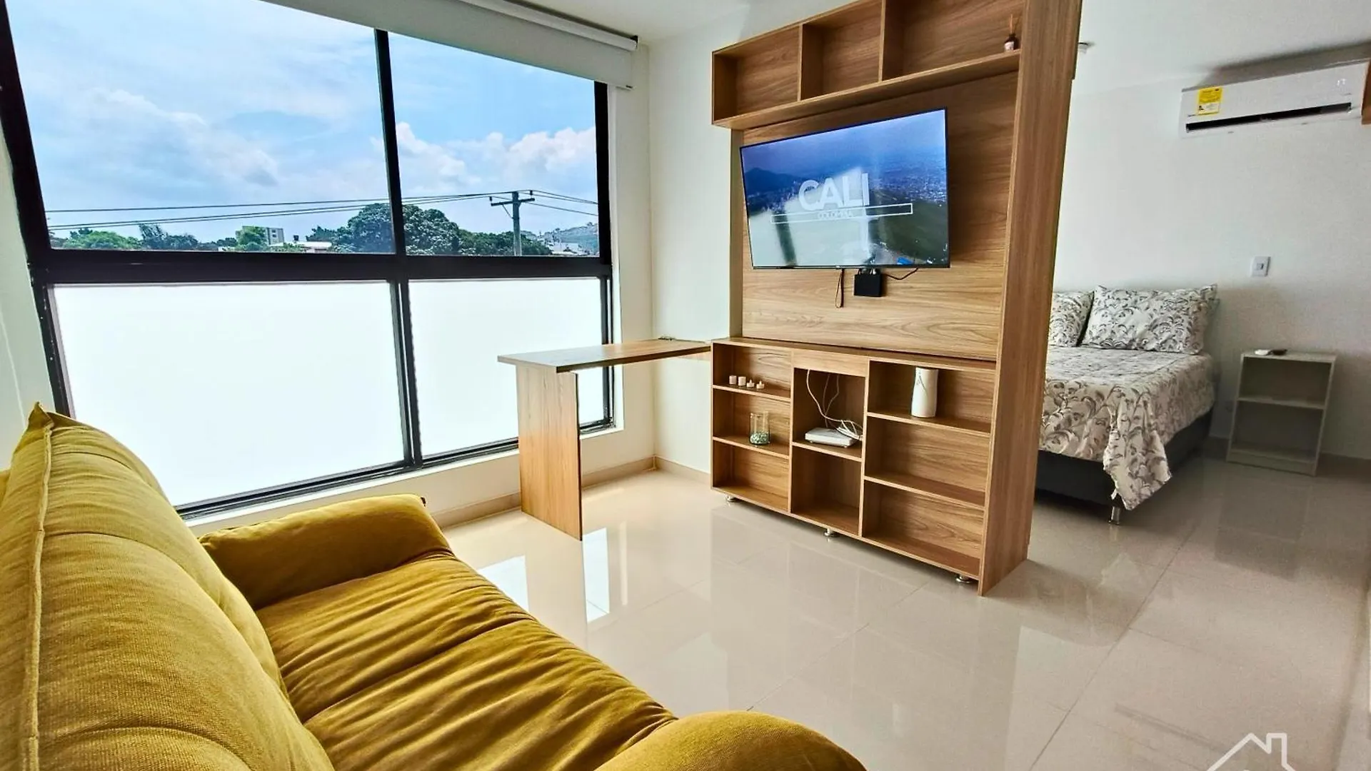公寓 Cali - Apartaestudios Edificio Miro Living 哥伦比亚