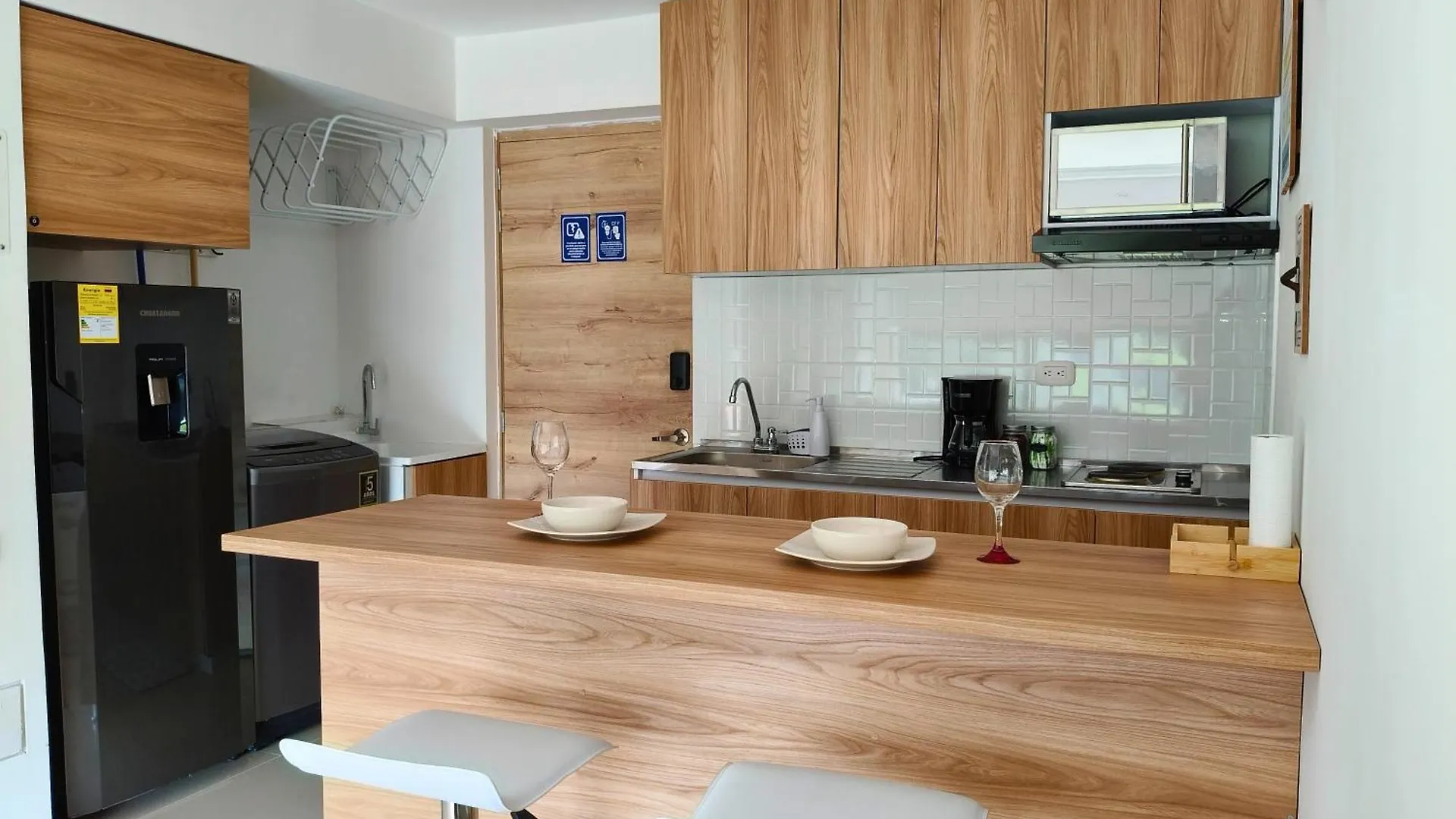 Cali - Apartaestudios Edificio Miro Living 哥伦比亚